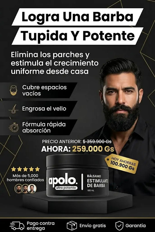 Apolo Bálsamo para Barba