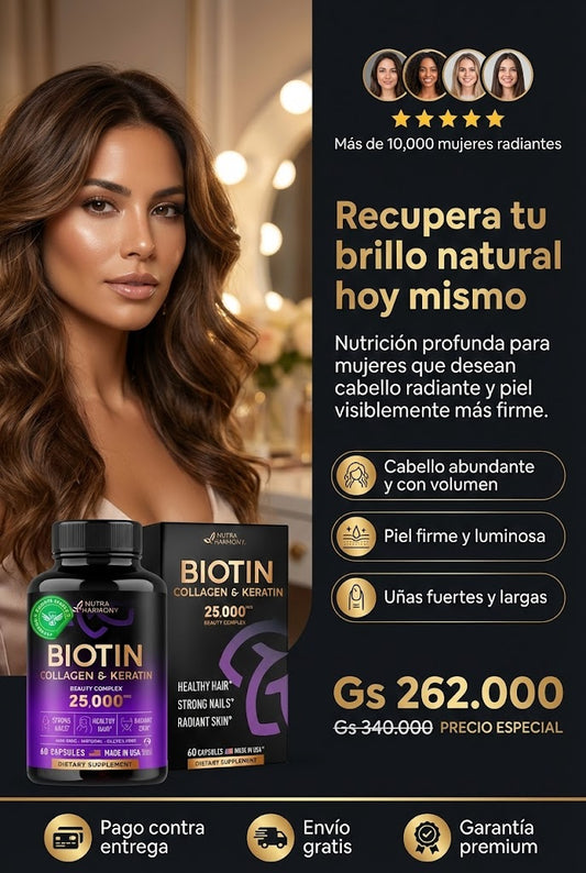 Biotin Colageno Y Keratina FB
