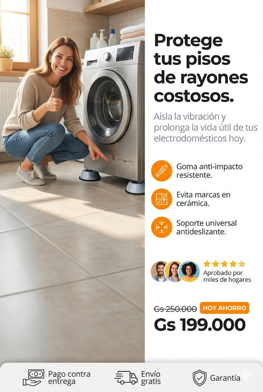 Patitas Para Lavarropas Y Muebles