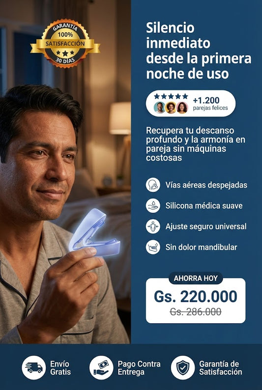 BOQUILLA ANTI RONQUIDOS