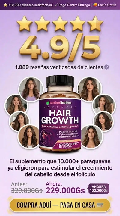 TRATAMIENTO PARA FRENAR LA CAIDA DEL CABELLO Y RECUPERAR VOLUMEN