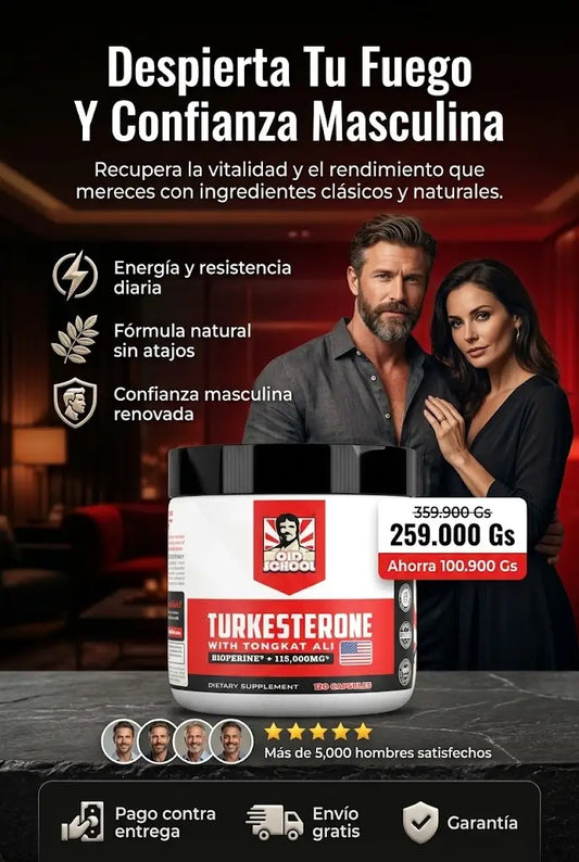 Turkesterone with Tongkat Ali – Old School Labs